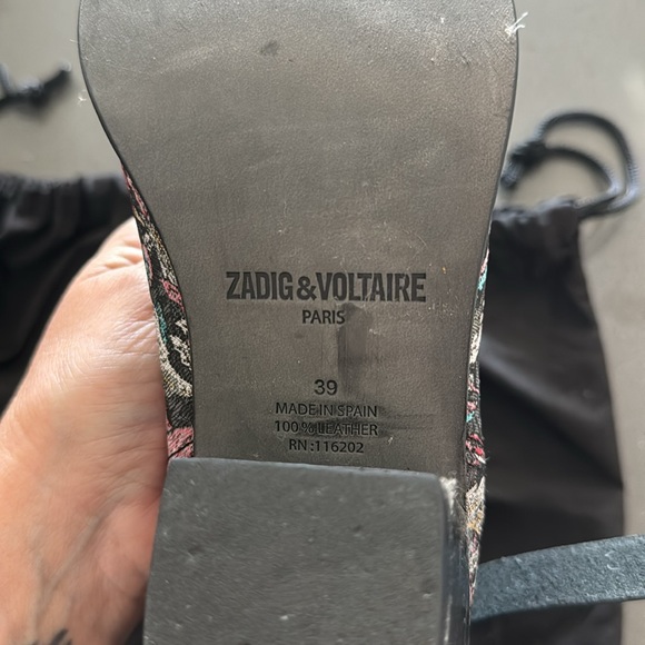 Zadig & Voltaire Tyler Ankle Boots, Embroidered - Picture 9 of 10